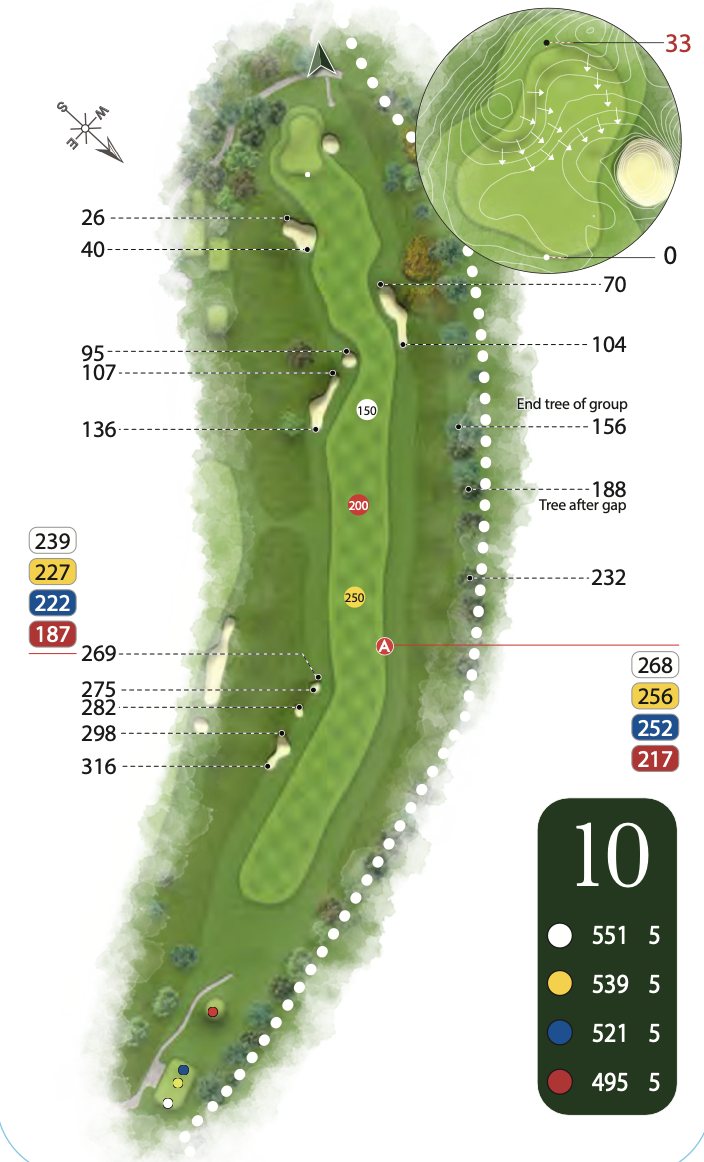 Hole 10 - Kings Hill Golf Club